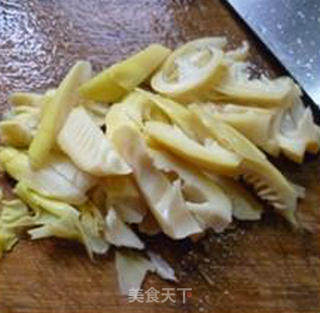 开洋笋尖炒菜芯的做法步骤：6