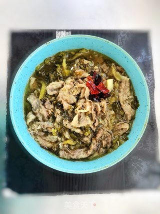 酸菜肥牛的做法步骤：6