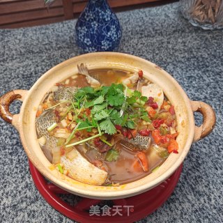 鲈鱼豆腐煲的做法步骤：12