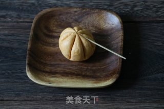 南瓜豆沙饼的做法步骤：8
