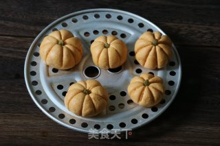 南瓜豆沙饼的做法步骤：10
