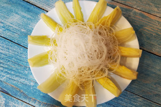 蒜蓉粉丝蒸娃娃菜的做法步骤：6