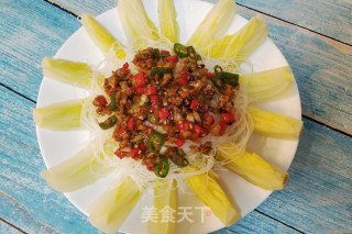 蒜蓉粉丝蒸娃娃菜的做法步骤：10