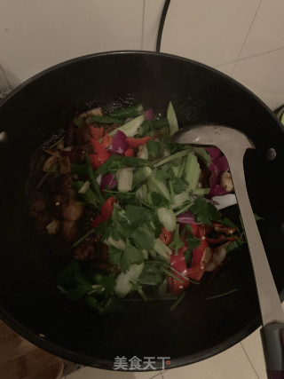 简单版好吃版重庆鸡公煲的做法步骤：5
