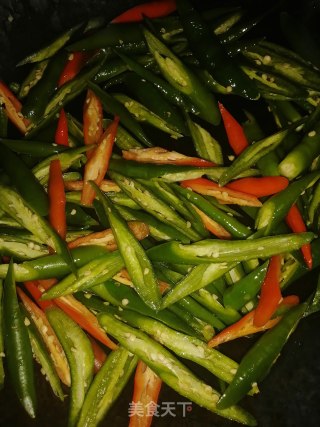 辣椒炒肉的做法步骤：4