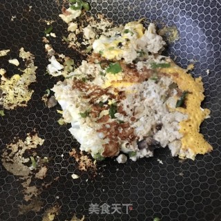“家常饼”海参豆腐蛋饼的做法步骤：15