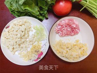 榆皮面杂粮饸饹（附酸菜豆腐卤做法）的做法步骤：11