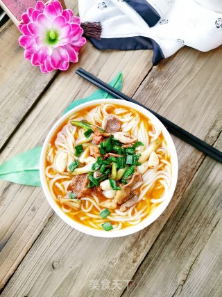 鸭杂煮米粉的做法步骤：10