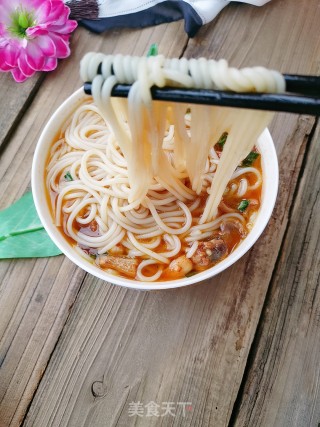 鸭杂煮米粉的做法步骤：11
