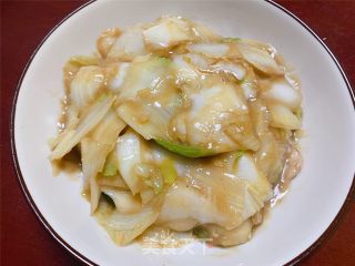 家常炒白菜片儿的做法步骤：10
