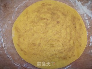 黑芝麻椒盐南瓜发面饼的做法步骤：15