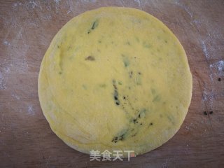黑芝麻椒盐南瓜发面饼的做法步骤：20