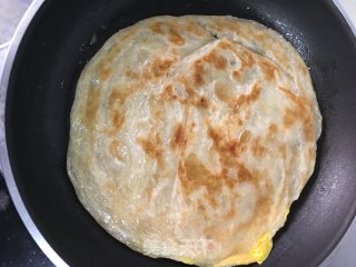 鸡蛋手抓饼的做法步骤：5