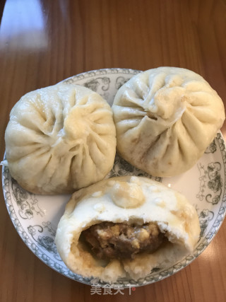 三鲜馅大包子的做法步骤：17