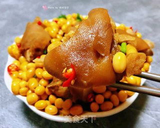 黄豆炖猪蹄的做法步骤：13