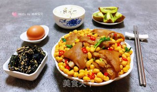 黄豆炖猪蹄的做法步骤：14