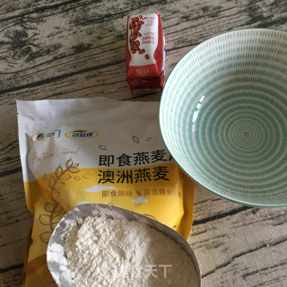 奶香燕麦饼的做法步骤：1