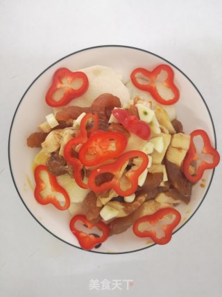 淮山片蒸肉的做法步骤：3
