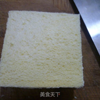 火腿西多士的做法步骤：7
