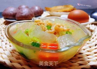 冬瓜虾米汤的做法步骤：14