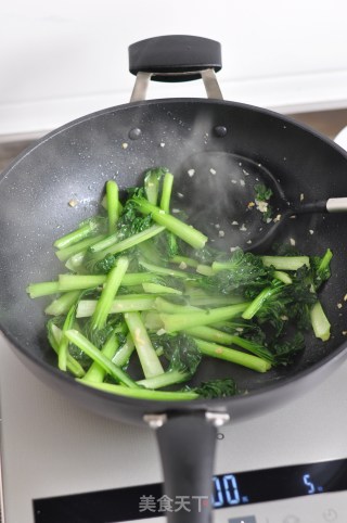 蒜蓉塔菜的做法步骤：6