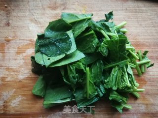 菠菜豆腐蛋花汤的做法步骤：4