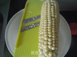 粟米羹的做法步骤：1