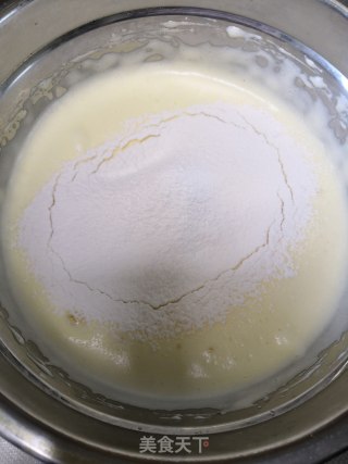 菠菜脆皮蛋糕的做法步骤：5