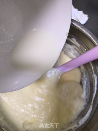 菠菜脆皮蛋糕的做法步骤：7