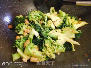 肉片西蓝花的做法步骤：5