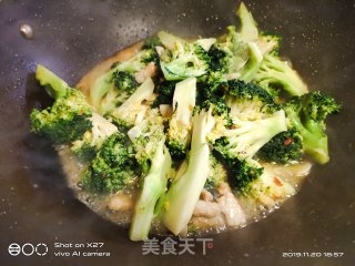 肉片西蓝花的做法步骤：8