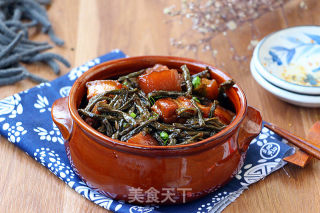 干豆角红烧肉的做法步骤：12