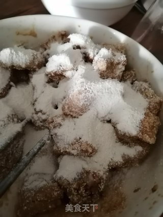 粉蒸排骨的做法步骤：4