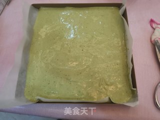 抹茶奶油卷的做法步骤：14