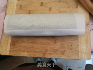 抹茶奶油卷的做法步骤：19