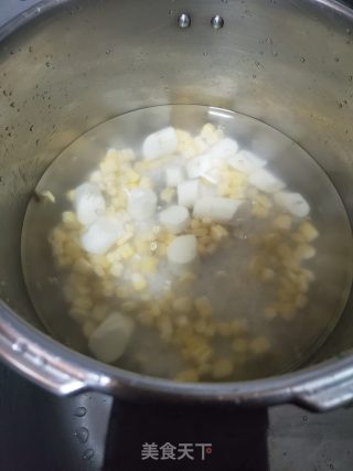 山药玉米粥的做法步骤：6