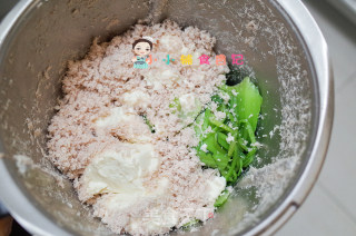 6个月以上蔬菜豆腐肉泥的做法步骤：5