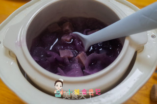 9个月以上紫薯银耳汤的做法步骤：8
