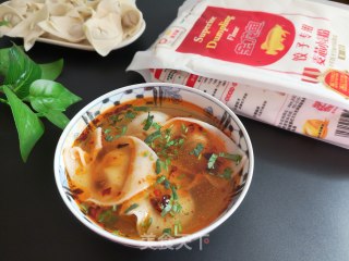 菜芯猪肉馄饨的做法步骤：16