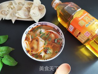 菜芯猪肉馄饨的做法步骤：17
