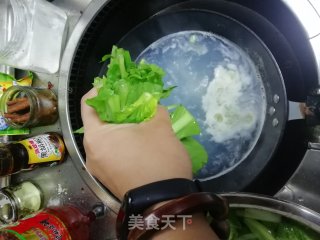 小满日食记之小白菜牡蛎汤的做法步骤：6