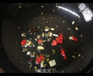 椒盐豆腐烧小白菜的做法步骤：5