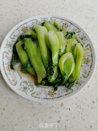 清炒小油菜的做法步骤：3