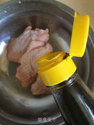 香煎鸡中翅的做法步骤：3