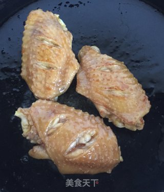 香煎鸡中翅的做法步骤：7
