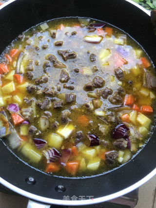 咖喱牛肉饭的做法步骤：15