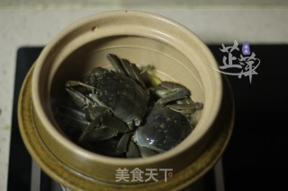 土锅焗蟹的做法步骤：5