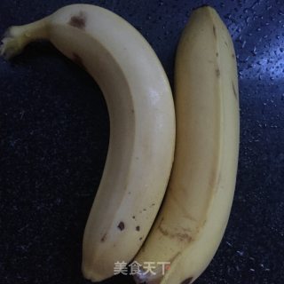 香蕉低脂口袋包的做法步骤：2