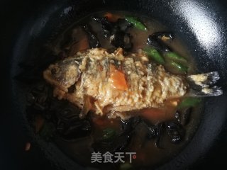 红烧鲫鱼的做法步骤：9