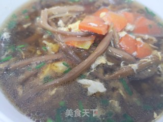 黄花菜鸡蛋汤的做法步骤：3